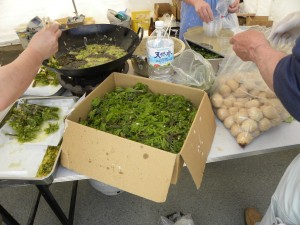 この日の為に鮭川村で採ったコシアブラ